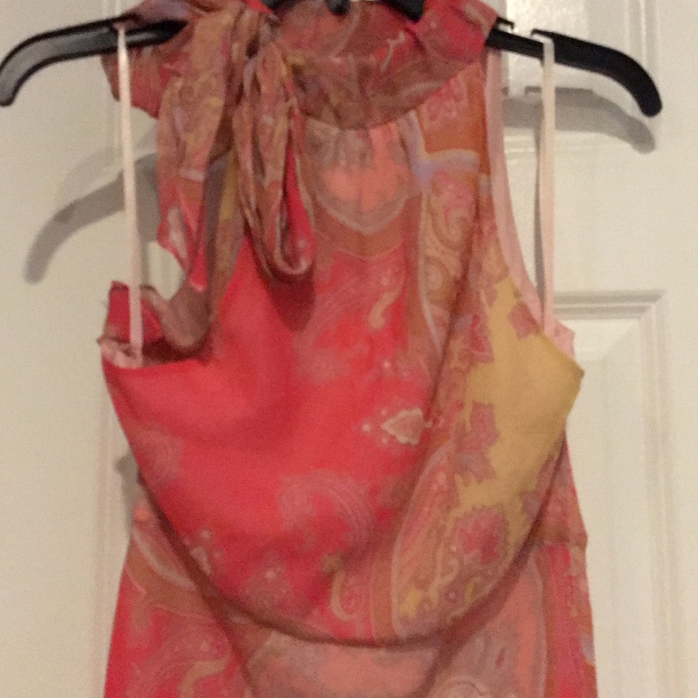 Beautiful 100% silk dress- Feels so nice on moves/ flows so nicely